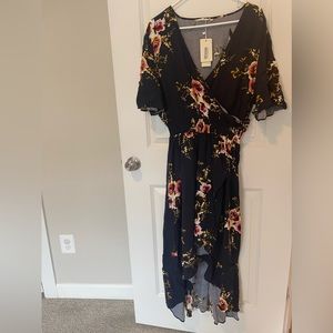 Summer Floral Cotton Dress